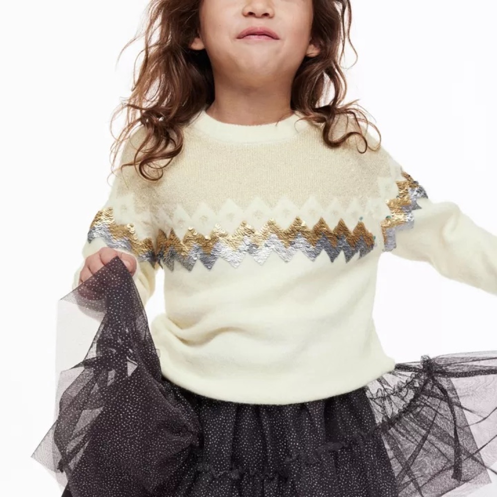 H&M little girl sweater 2T